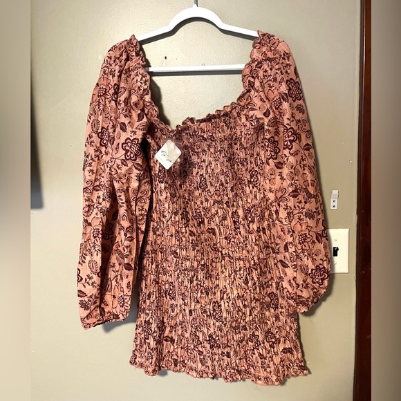 Free People Smock It To Me Dress NEW - Picture 3 of 8